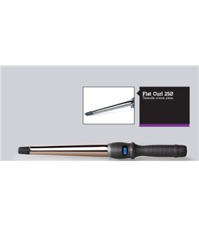 PB Tenacilla cónica plana Flat curl Ø25