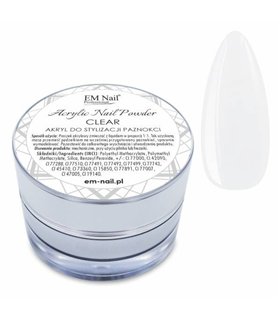 EM NAIL polvos acrílicos Clear transparente 20 gr