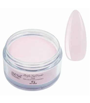 EM NAIL polvos acrílicos PINK 50 gr
