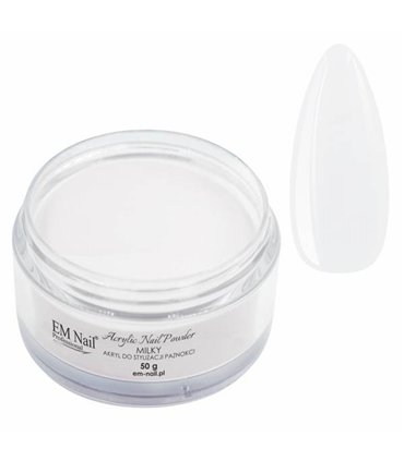 EM NAIL polvos acrílicos Milky 50 gr