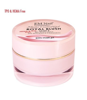 EM NAILS Gel Master control 3 Royal blush 50 ml sin TPO
