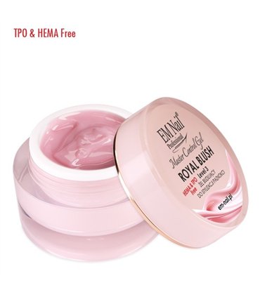 EM NAILS Gel Master control 3 Royal blush 50 ml sin TPO