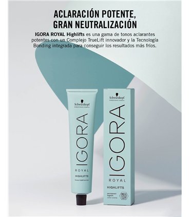 Schwarzkopf tinte Igora Royal Highlifts 60 ml 10.0 - rubio platino