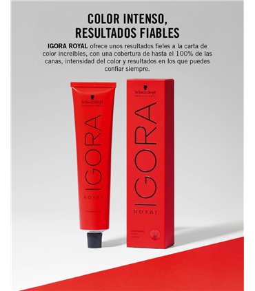 Schwarzkopf tinte Igora Royal 60 ml 6.99  - rubio oscuro violeta extra