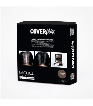 BIFULL Cover fibers marrón oscuro, tu retoque de canas.
