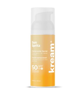 kream sun spritz protector solar facial 50+ 