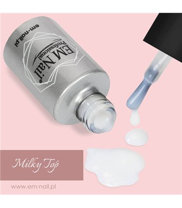 EM NAIL Professional Milky Top 15 ml