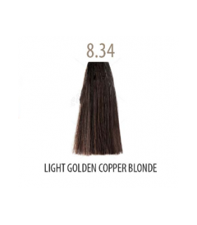 Tinte Farmavita Supremacolor 8.34 Rubio Claro Dorado Cobrizo 60 ml