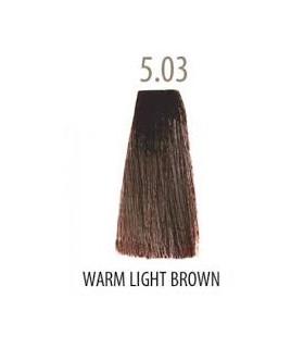 Tinte Farmavita Supremacolor 5.03 Castaño Claro Natural dorado 60 ml