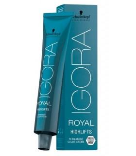 Schwarzkopf tinte Igora Royal Highlifts 60 ml 12.46 - rubio superaclarante beige marrón ENVAS ANTERIOR