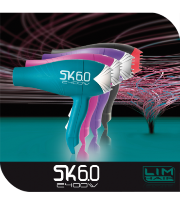 Secador Profesional Lim SK6.0 2.400W  Ionico VERDE