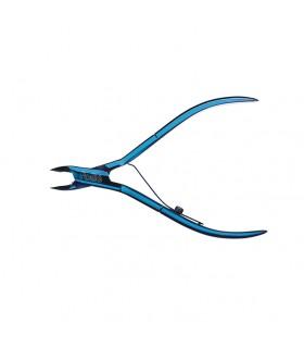 Eurostil alicate corta cuticulas azúl titanio 11 cm 04697