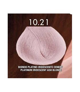 Tinte Farmavita Life color plus 10.21Rubio Platino Iridescente Ceniza - 100 ml