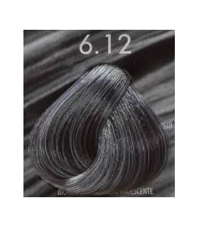 Tinte Farmavita Life color plus 6.12 Rubio Oscuro Ceniza iridescente - 100 ml