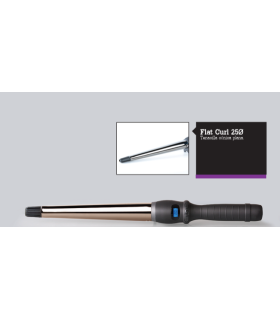 PB Tenacilla cónica plana Flat curl Ø25