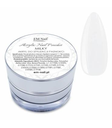 EM NAIL polvos acrílicos Milky 20 gr