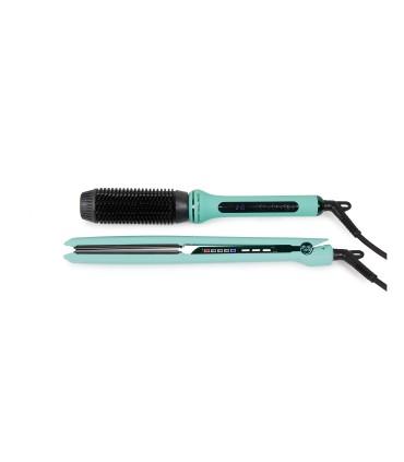 Corioliss Plancha C3 Green Mint pack Hot Brush de regalo