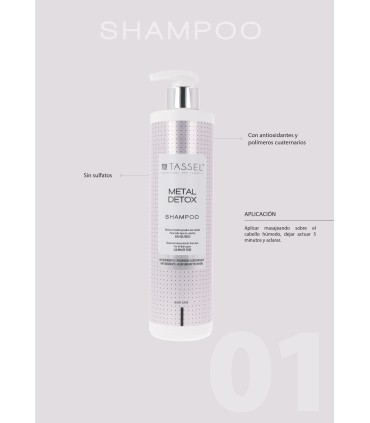 TASSEL Mascarilla metal detox 500 ml