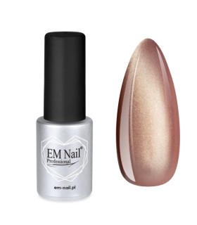 Esmalte efecto ojo de gato 7D Rosa Jaguar