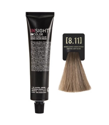 INSIGHT Incolor Tinte 8.11 Rubio claro ceniza intenso, un favorito de nuestra carta, nos encanta.