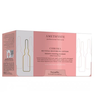 Farmavita Chroma ampollas resctructurantes, tratamiento intensivo de hidratación y color.