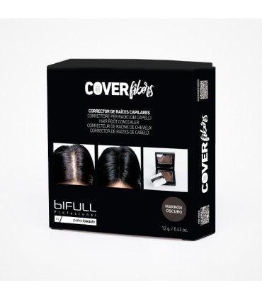 Bifull retoque de canas marrón oscuro, Cover Fibers