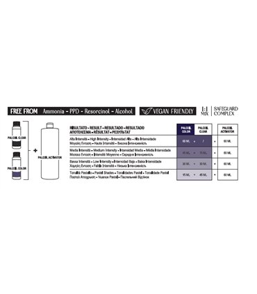PALCOIL  8.0 Rubio Claro - tinte Demipermanente en Aceite 60 ml