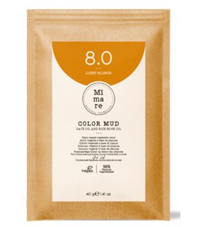 MIMARE Color Mud Rubio Claro 8.0 coloración en barro + champú de regalo