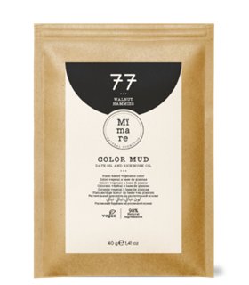 MIMARE Color Mud 77 Walnut Hammies coloración en barro + Champú primer monodosis de regalo.