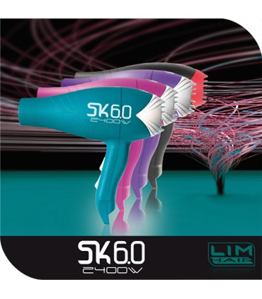 Secador Profesional Lim SK6.0 2.400W  Ionico NEGRO