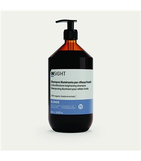INSIGHT BLONDE Champú Iluminador reflejos frios 900 ml cristal