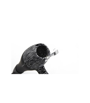 CORIOLISS Secador Flow Silver Zebra soft touch