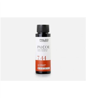 PALCOIL 7.44 Rubio medio cobrizo intenso - tinte Demipermanente en Aceite 60 ml